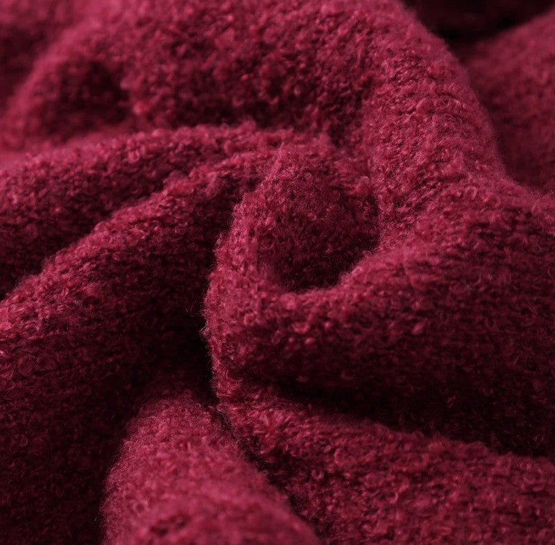 Gilet Douillet en Laine Bouclée