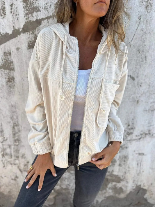 Veste Velours Côtelé Femme