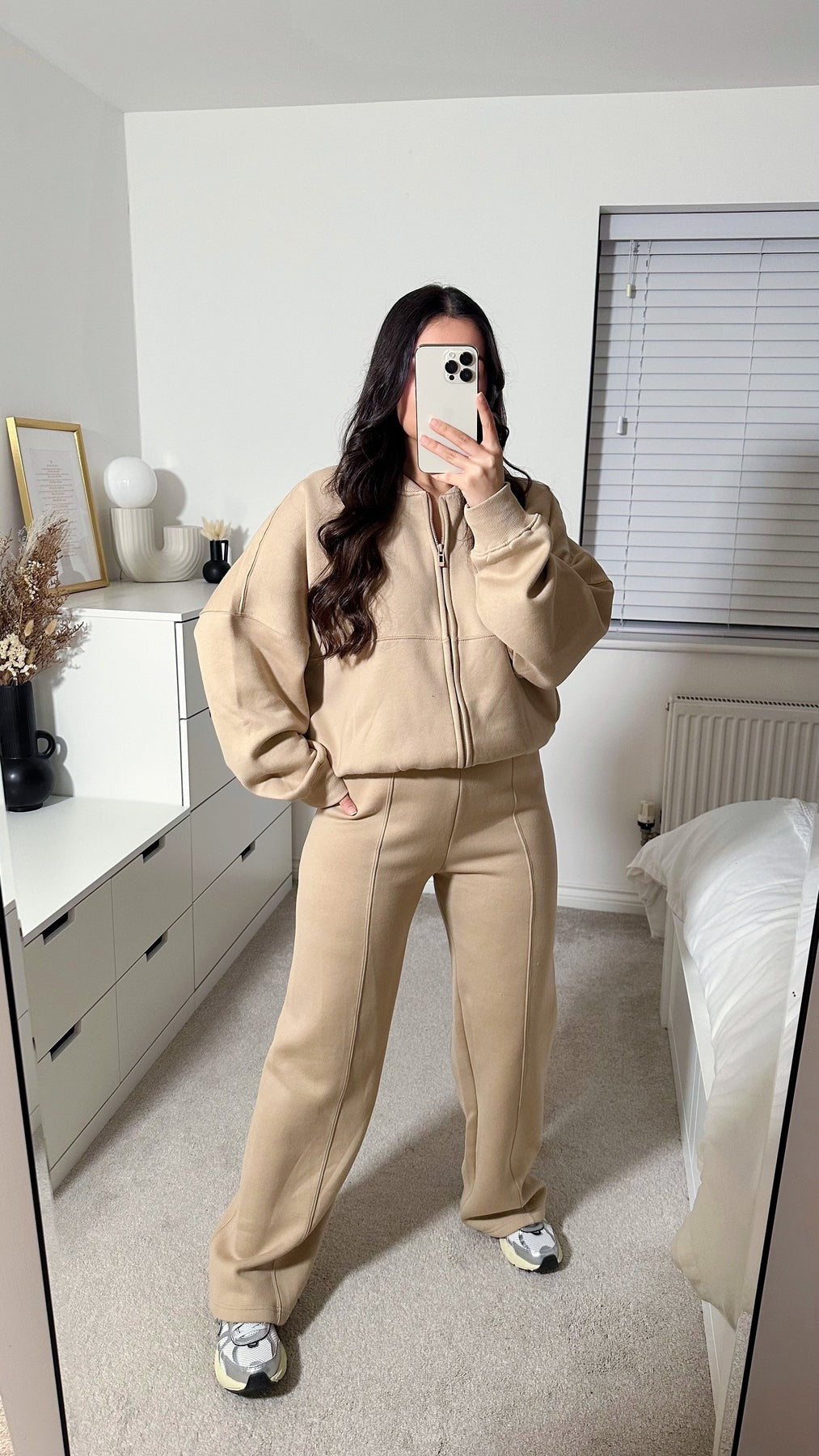 Ensemble Jogging Oversize Zippé