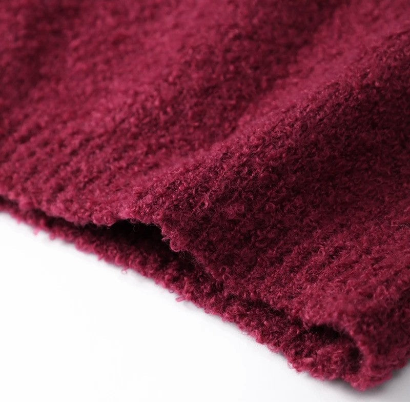 Gilet Douillet en Laine Bouclée