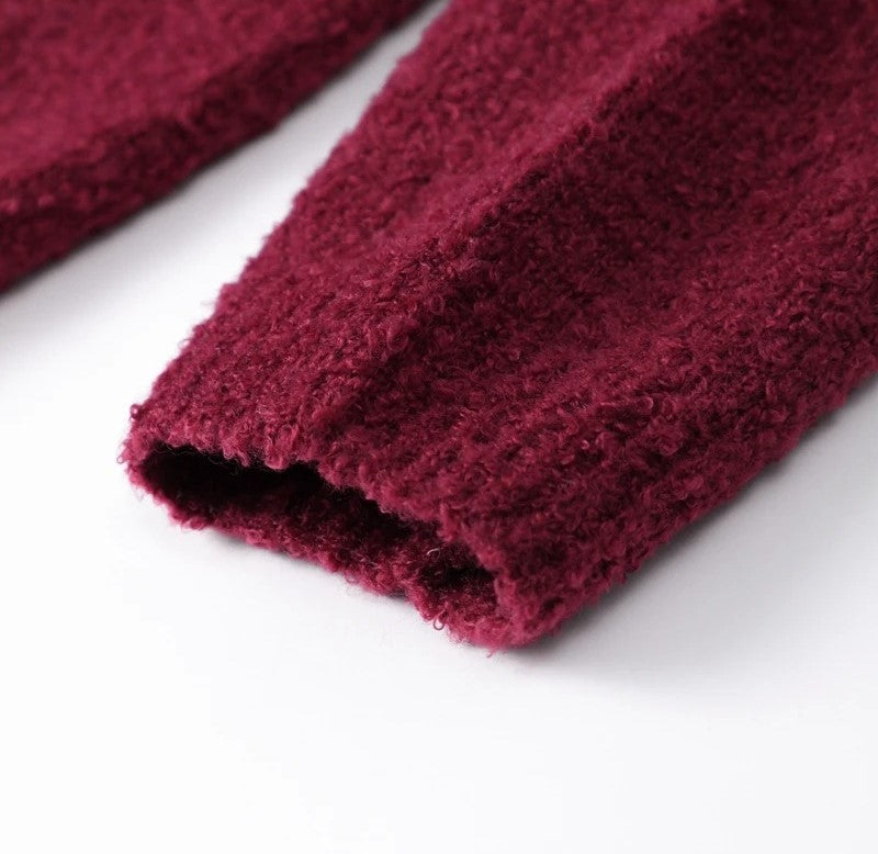 Gilet Douillet en Laine Bouclée