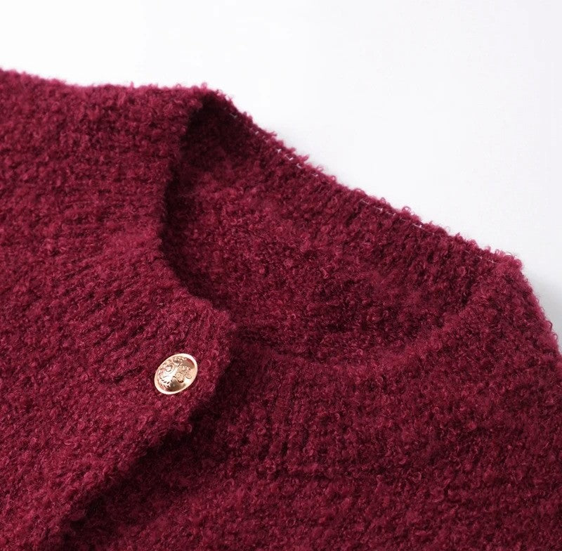 Gilet Douillet en Laine Bouclée