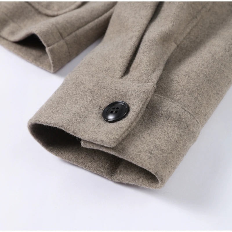 Veste Courte en Laine Élégante